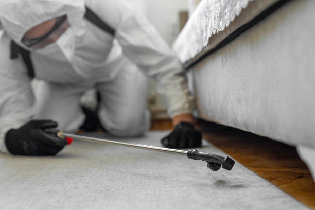 Professional Fumigation Services technician working in Rushville, IN